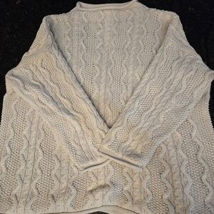 Vintage Eddie Bauer mock neck sweater Size L
